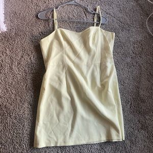 French Connection Yellow Dress
